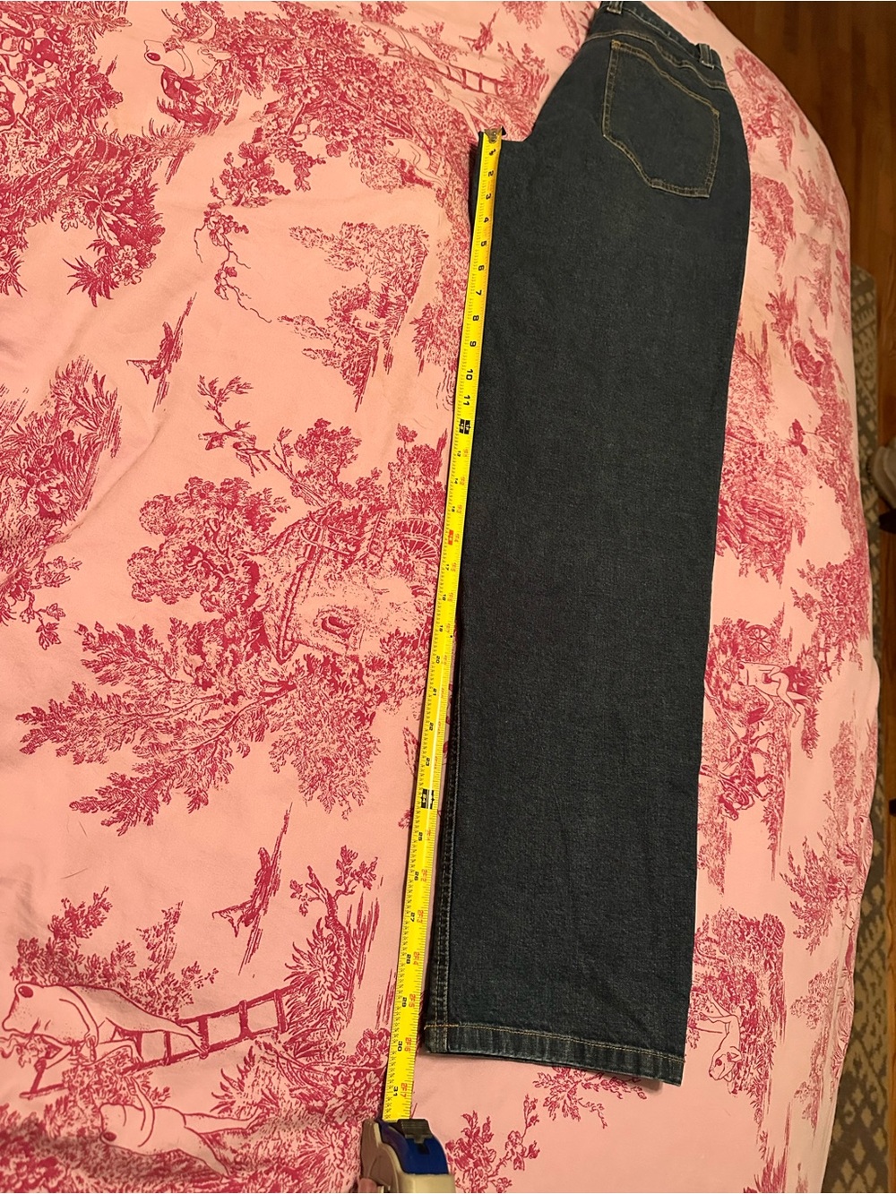 Talbots Straight Leg Women's size 10 Dark Wash Blue Denim jeans - Picture 6 of 8